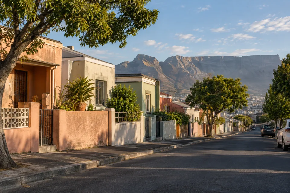 Illustrative image of a Cape Town township neighbourhood street